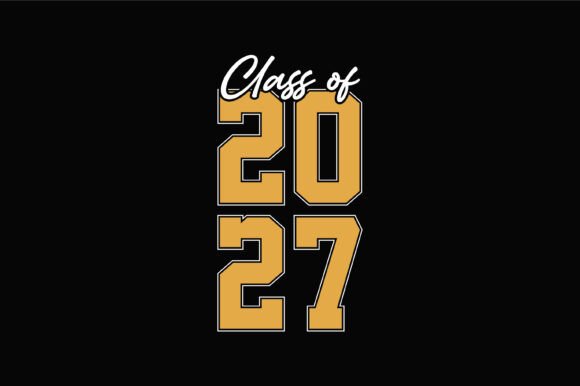 Elevate Graduation Branding with Class of 2027 Design