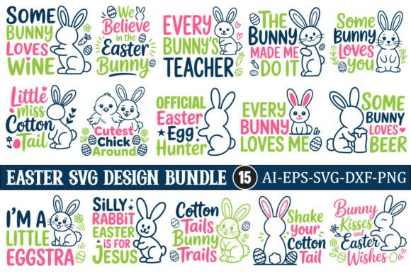 Elevate Your Holiday Projects with a Curated Easter SVG Bundle