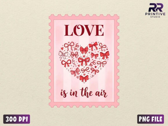 Elevate Your Projects with a Pink Valentine Postage Stamp Design PNG