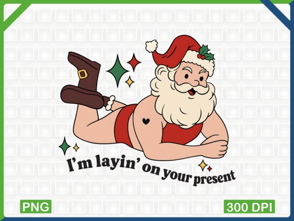 I'm Layin' on Your Present: A Versatile PNG for Creative Projects