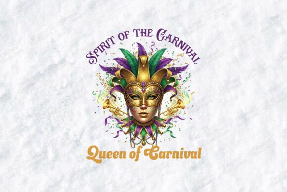 Spirit of the Carnival Queen Design: A Touch of Dramatic Elegance