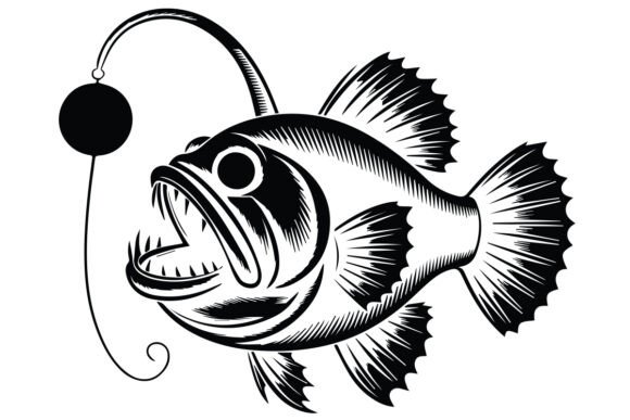 USA Fish T-shirt Design: A Versatile Graphic Asset